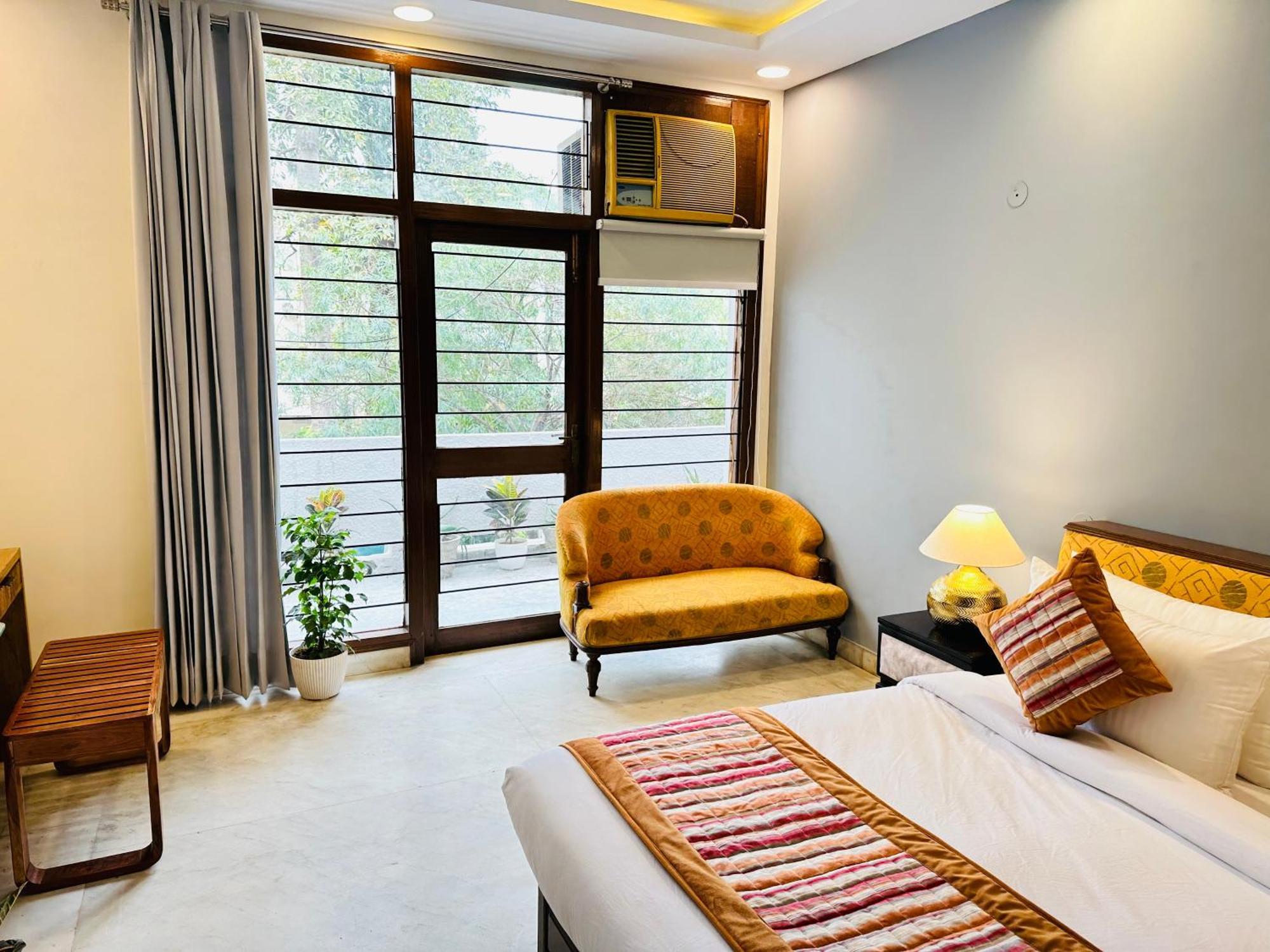 Hotel Grove Residency Hauz Khas New Delhi Couple Friendly Esterno foto