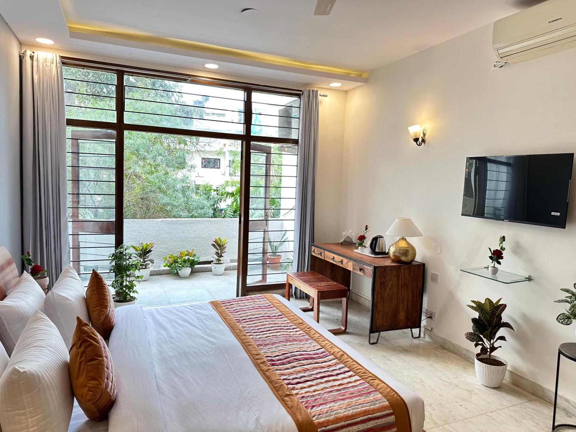 Hotel Grove Residency Hauz Khas New Delhi Couple Friendly Esterno foto