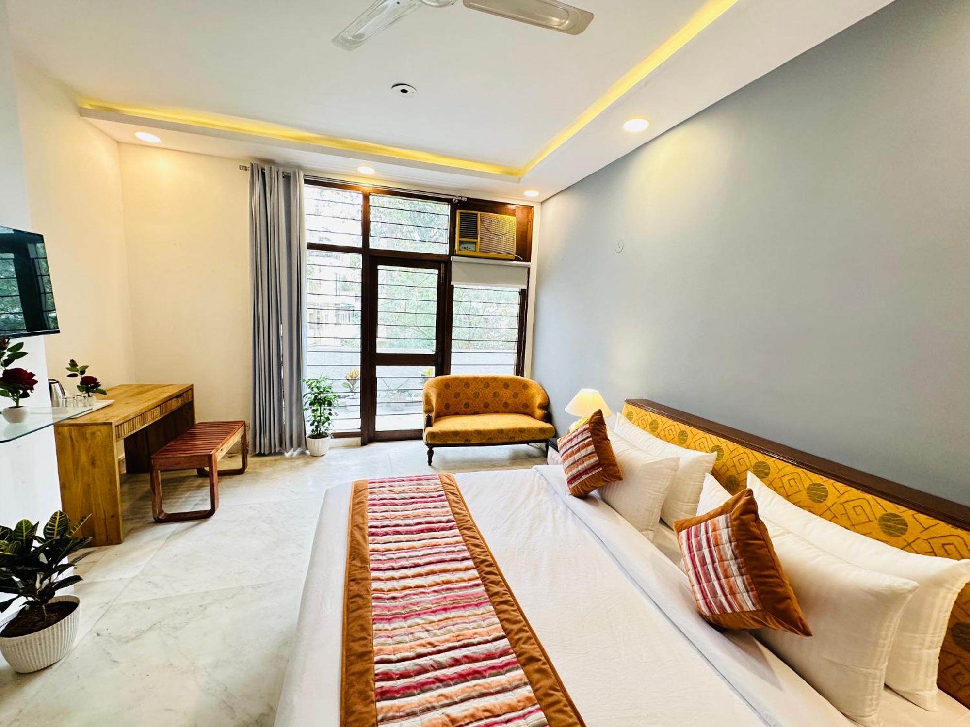 Hotel Grove Residency Hauz Khas New Delhi Couple Friendly Esterno foto