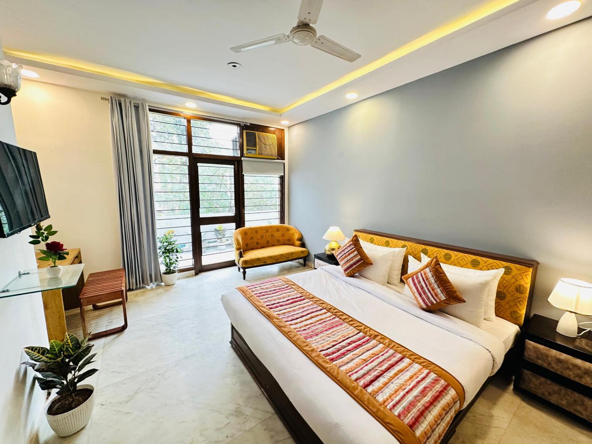 Hotel Grove Residency Hauz Khas New Delhi Couple Friendly Esterno foto