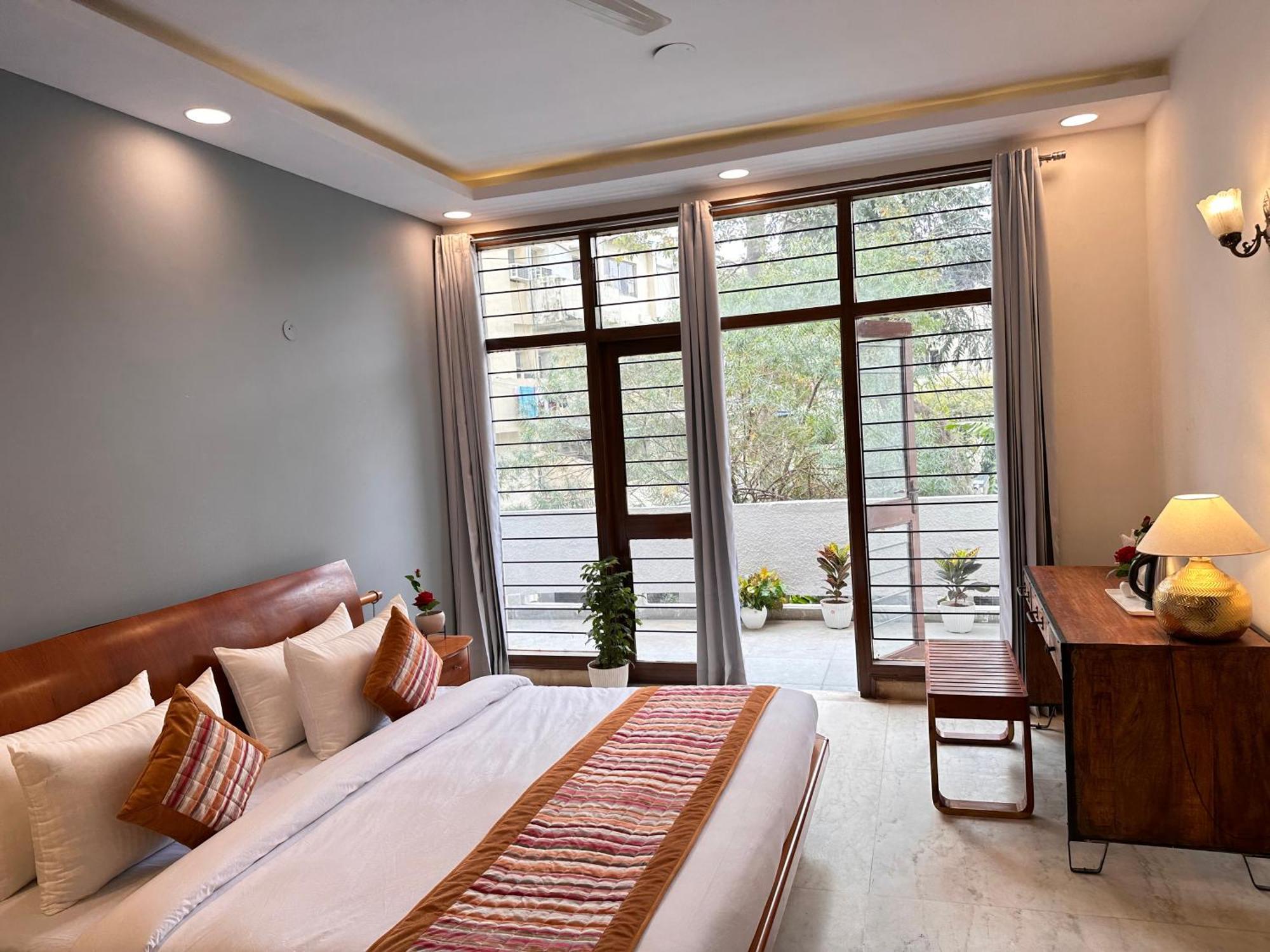 Hotel Grove Residency Hauz Khas New Delhi Couple Friendly Esterno foto
