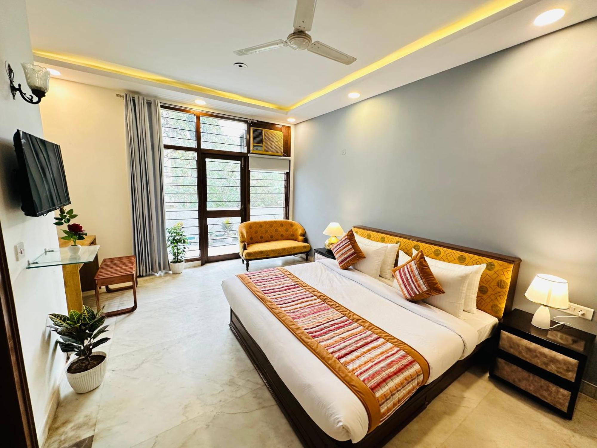 Hotel Grove Residency Hauz Khas New Delhi Couple Friendly Esterno foto