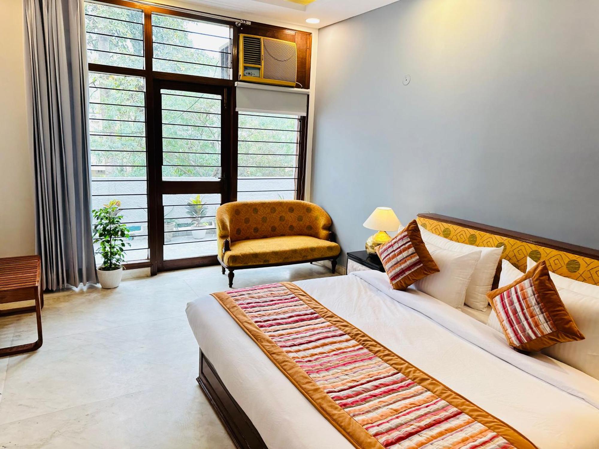 Hotel Grove Residency Hauz Khas New Delhi Couple Friendly Esterno foto