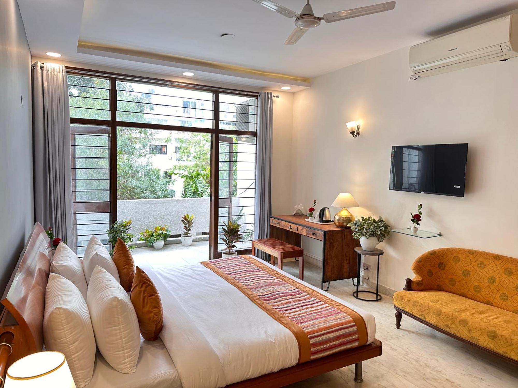 Hotel Grove Residency Hauz Khas New Delhi Couple Friendly Esterno foto