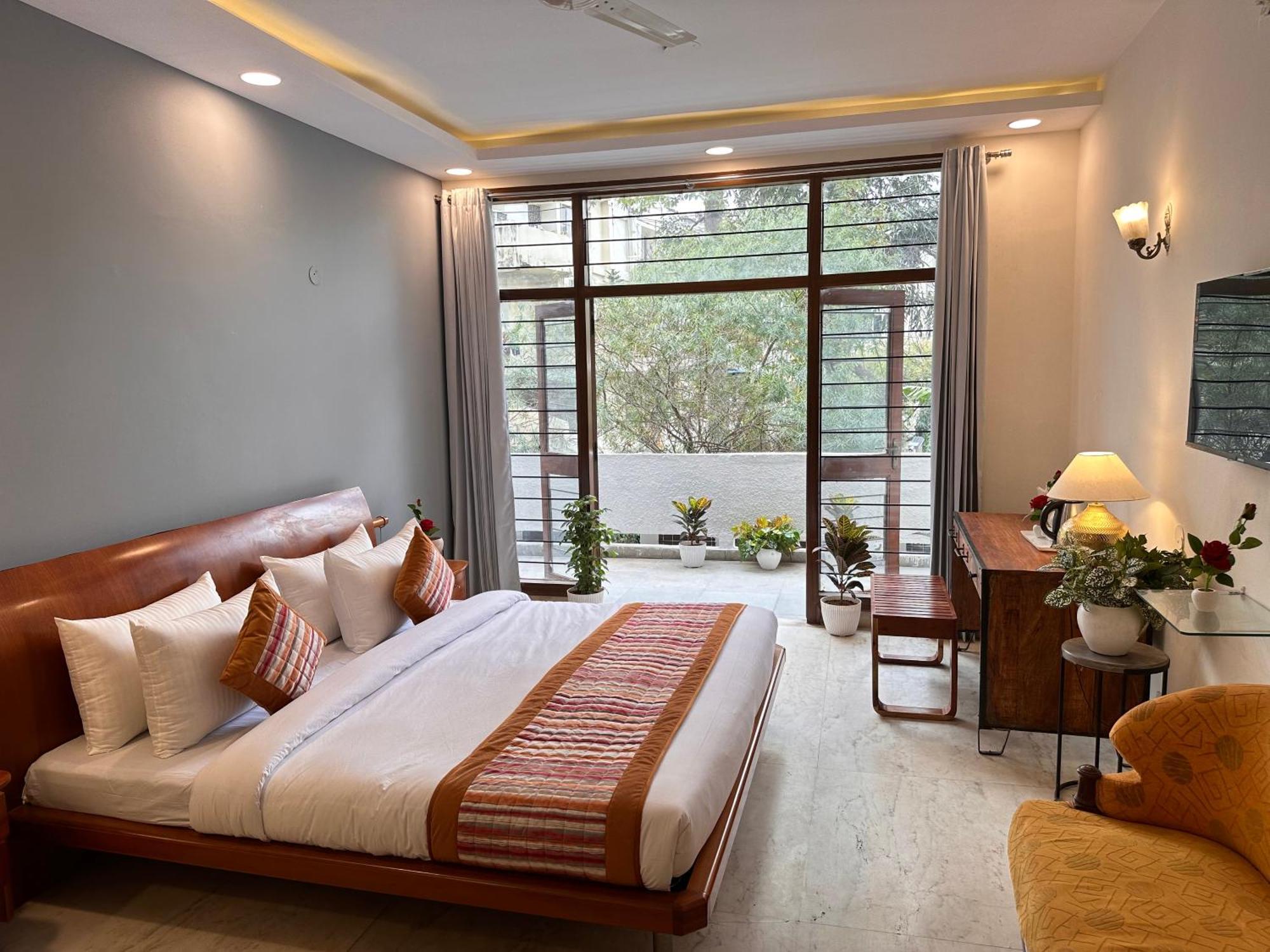 Hotel Grove Residency Hauz Khas New Delhi Couple Friendly Esterno foto